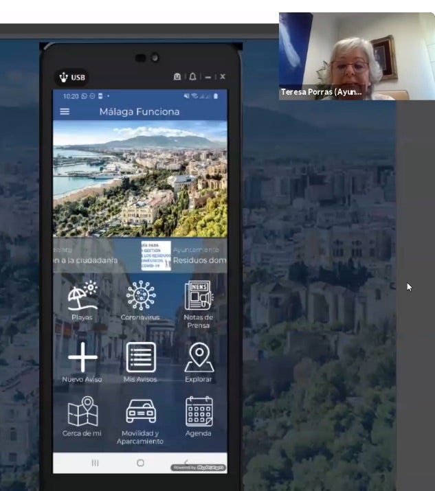 "Málaga Funciona", la app para combatir el Covid en las playas este verano "Málaga Funciona", la app para combatir el Covid en las playas este verano