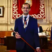 El alcalde de Sanlúcar, Víctor Mora El alcalde de Sanlúcar, Víctor Mora