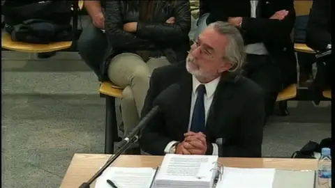 Francisco Correa en el juicio por la trama Gurtel Francisco Correa en el juicio por la trama Gurtel