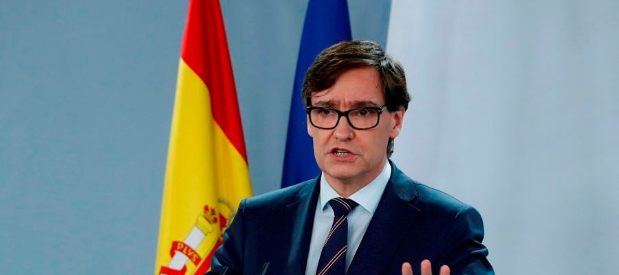 El ministro de Sanidad, Salvador Illa El ministro de Sanidad, Salvador Illa