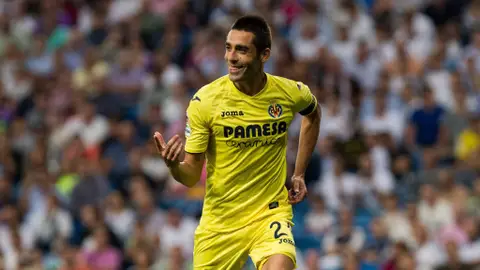 Bruno Soriano, jugador del Villarreal. Bruno Soriano, jugador del Villarreal.