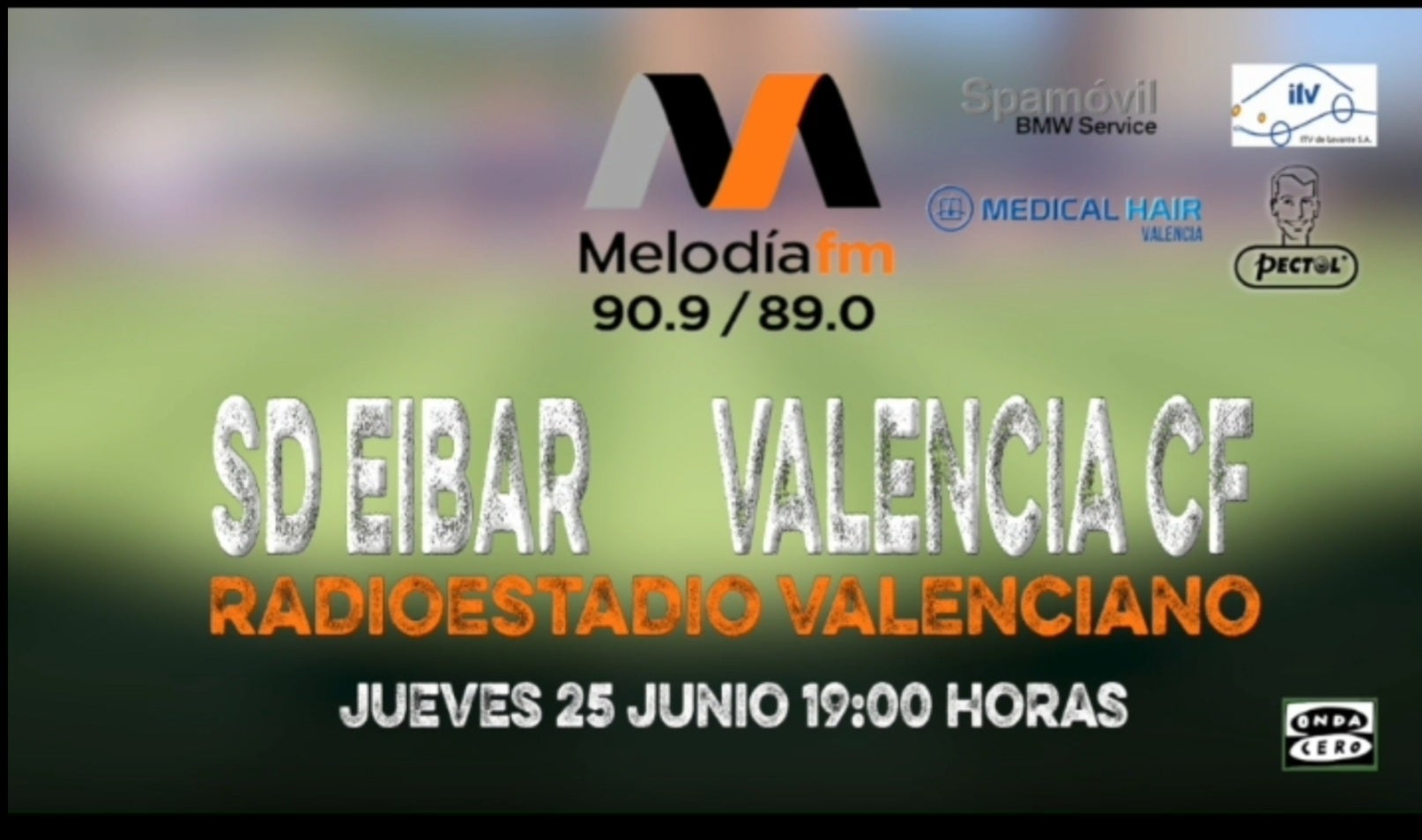 SD Eibar vs Valencia CF en Radioestadio Valenciano SD Eibar vs Valencia CF en Radioestadio Valenciano