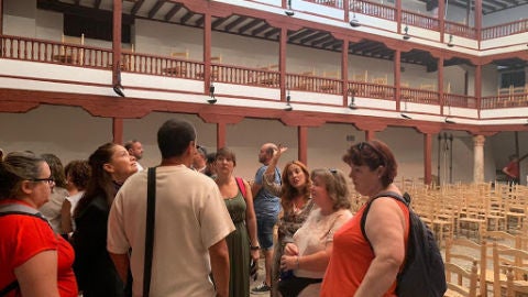 El Corral de Comedias de Almagro es uno de los lugares más visitados por los turistas en la provincia El Corral de Comedias de Almagro es uno de los lugares más visitados por los turistas en la provincia