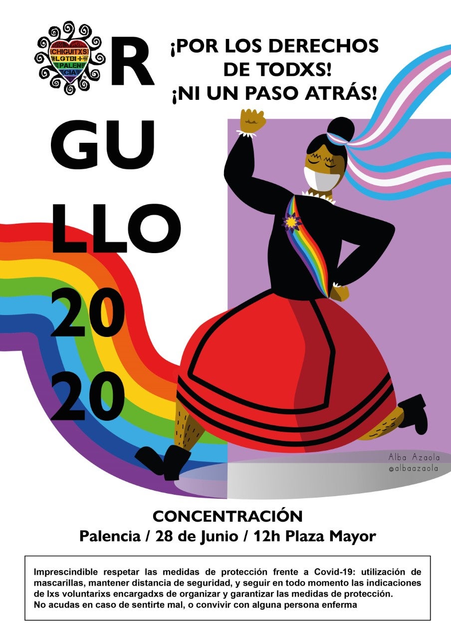 Chiguitxs LGTB+ Palencia organiza una concentración para celebrar el Orgullo LGTB+ Chiguitxs LGTB+ Palencia organiza una concentración para celebrar el Orgullo LGTB+