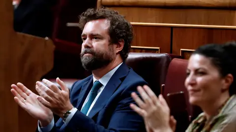 Los diputados de Vox Iván Espinosa de los Monteros y Macarena Olona Los diputados de Vox Iván Espinosa de los Monteros y Macarena Olona