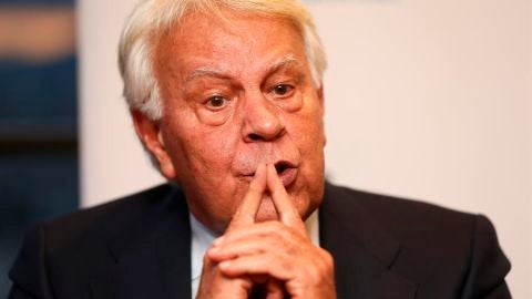 El expresidente del gobierno espa&ntilde;ol Felipe Gonz&aacute;lez.