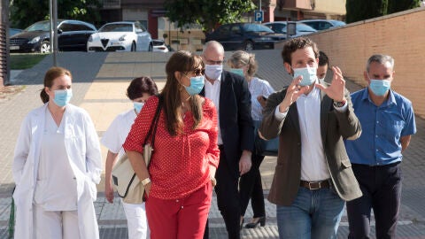 La consejera de Sanidad, Sira Repoll&eacute;s, de visita en las comarcas afectadas