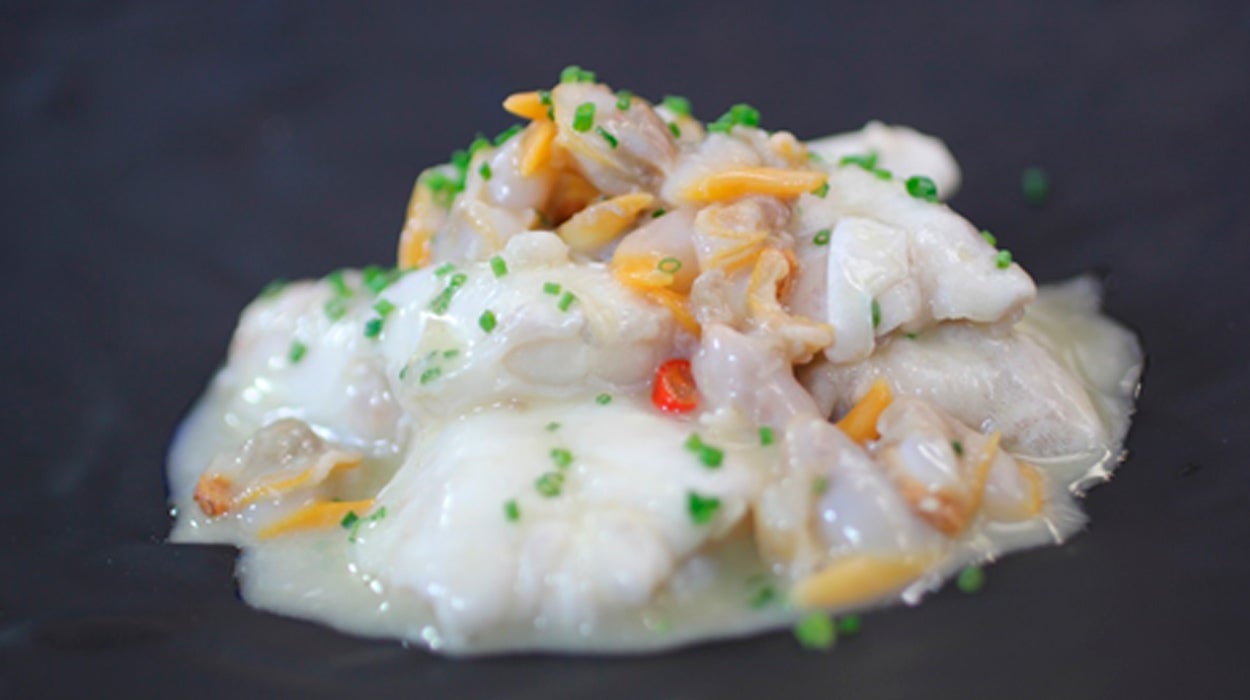 Las recetas de Robin Food: Kokotxas de bacalao con berberechos Las recetas de Robin Food: Kokotxas de bacalao con berberechos
