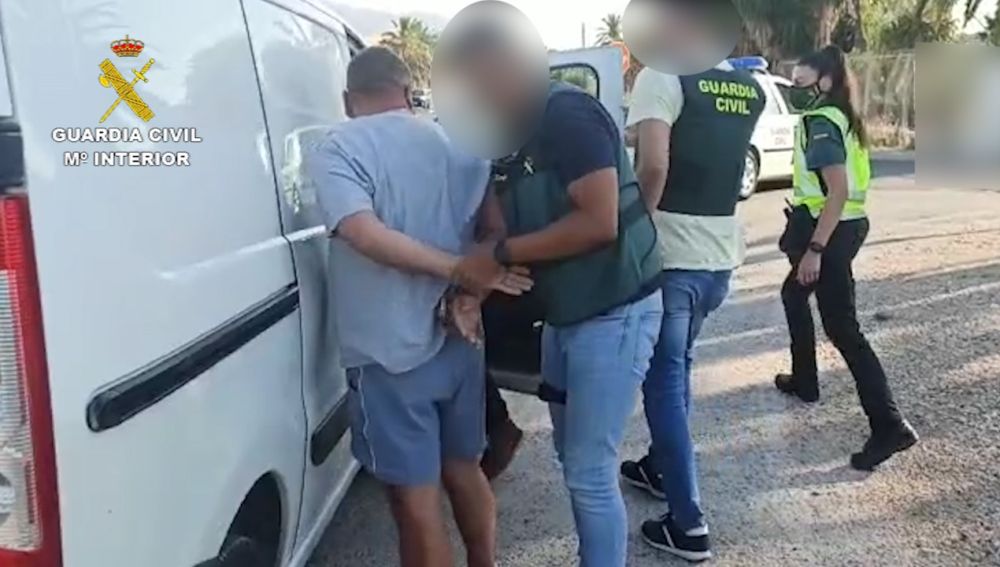 Detenidos por la Guardia Civil de Crevillent.