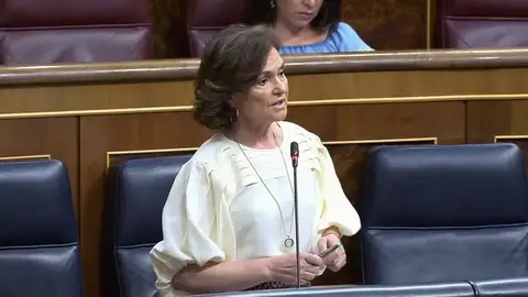 La respuesta de Carmen Calvo a Espinosa de los Monteros en la que admite que la credibilidad del Gobierno no existe La respuesta de Carmen Calvo a Espinosa de los Monteros en la que admite que la credibilidad del Gobierno no existe