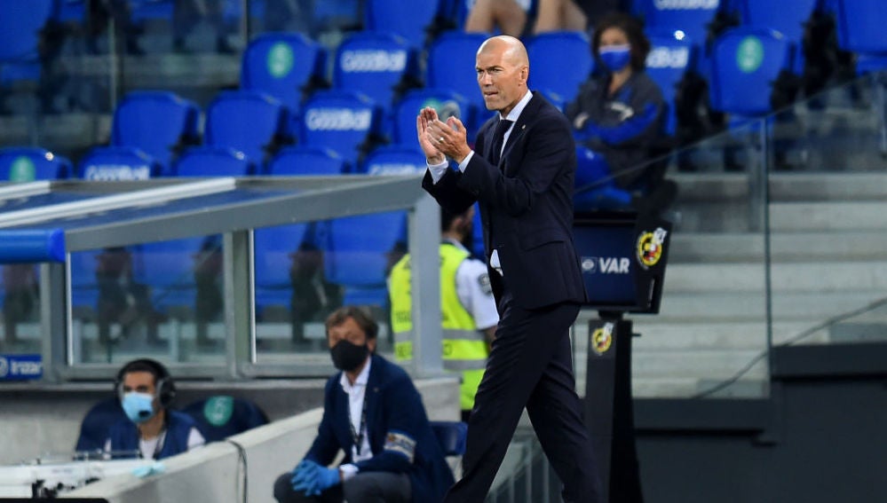 Zinedine Zidane, entrenador del Real Madrid Zinedine Zidane, entrenador del Real Madrid