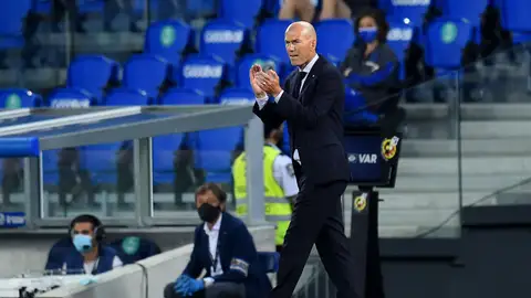 Zinedine Zidane, entrenador del Real Madrid Zinedine Zidane, entrenador del Real Madrid