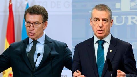 Alberto N&uacute;&ntilde;ez Feij&oacute;o e &Iacute;&ntilde;igo Urkullu