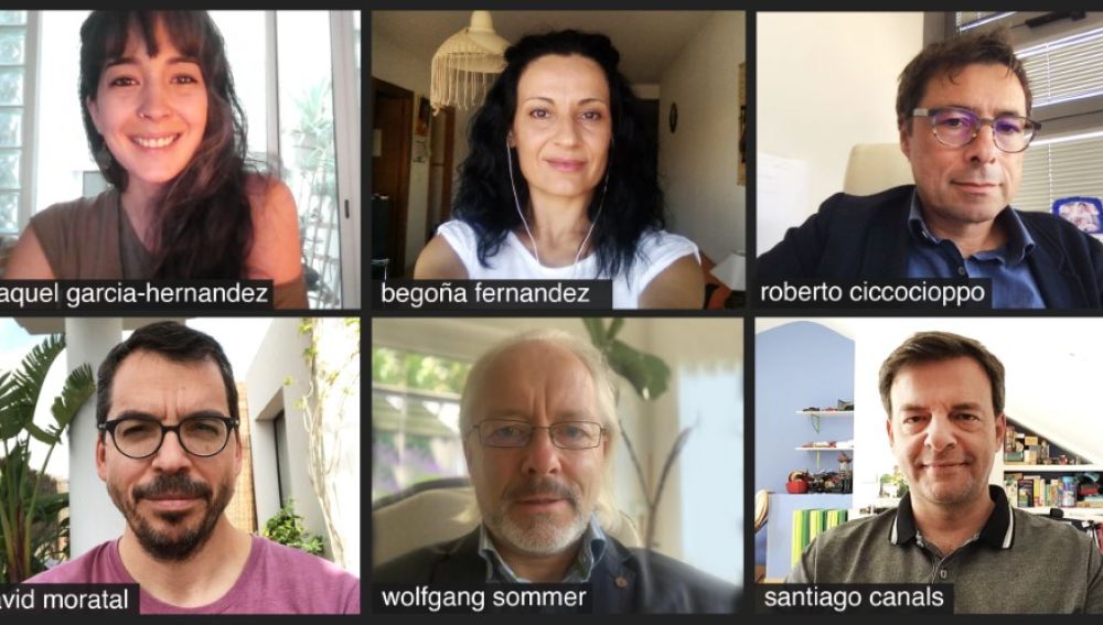 Investigadores que han participado en el estudio.