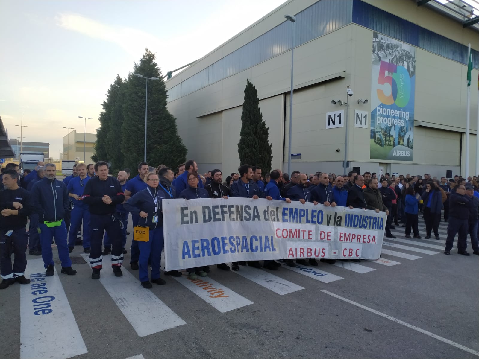 La fabricación de las alas de un nuevo avión entrenador, las esperanzas del CBC de El Puerto La fabricación de las alas de un nuevo avión entrenador, las esperanzas del CBC de El Puerto