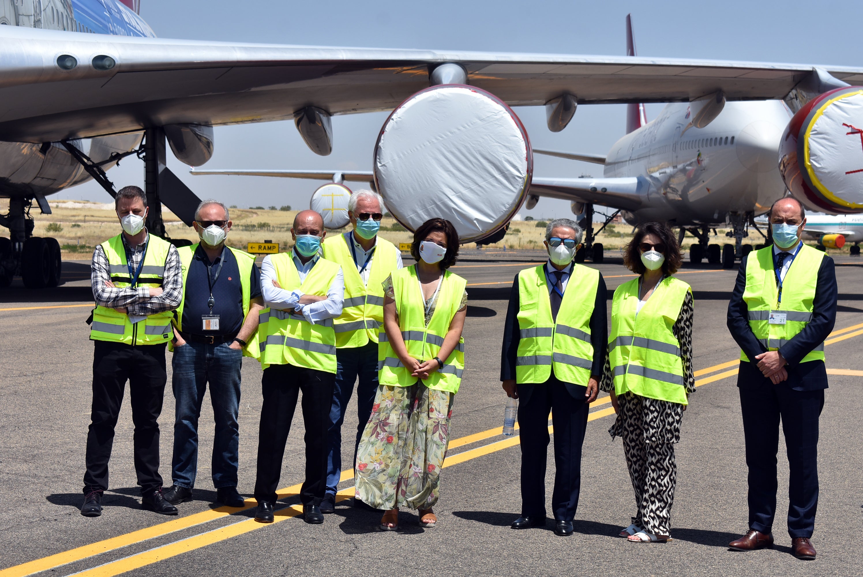 Pilar Zamora valora el trabajo de CRIA para que empresas internacionales se instalen en el Aeropuerto de Ciudad Real Pilar Zamora valora el trabajo de CRIA para que empresas internacionales se instalen en el Aeropuerto de Ciudad Real