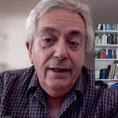 Chema Cobo en un momento de la entrevista Chema Cobo en un momento de la entrevista