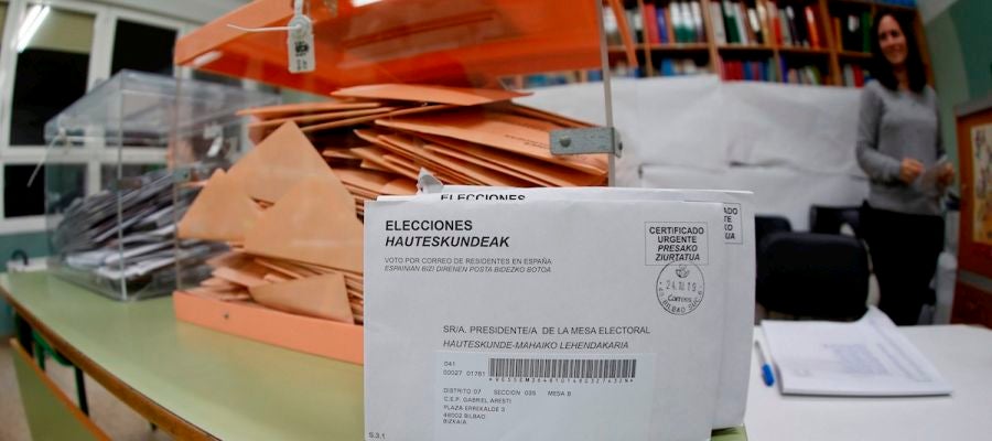 Voto por correo para las elecciones del País Vasco Voto por correo para las elecciones del País Vasco