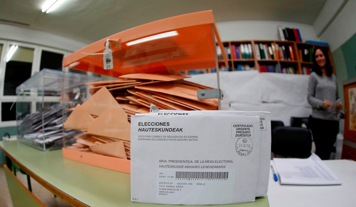Voto por correo en las elecciones de País Vasco 2020: plazos y cómo presentar Voto por correo en las elecciones de País Vasco 2020: plazos y cómo presentar