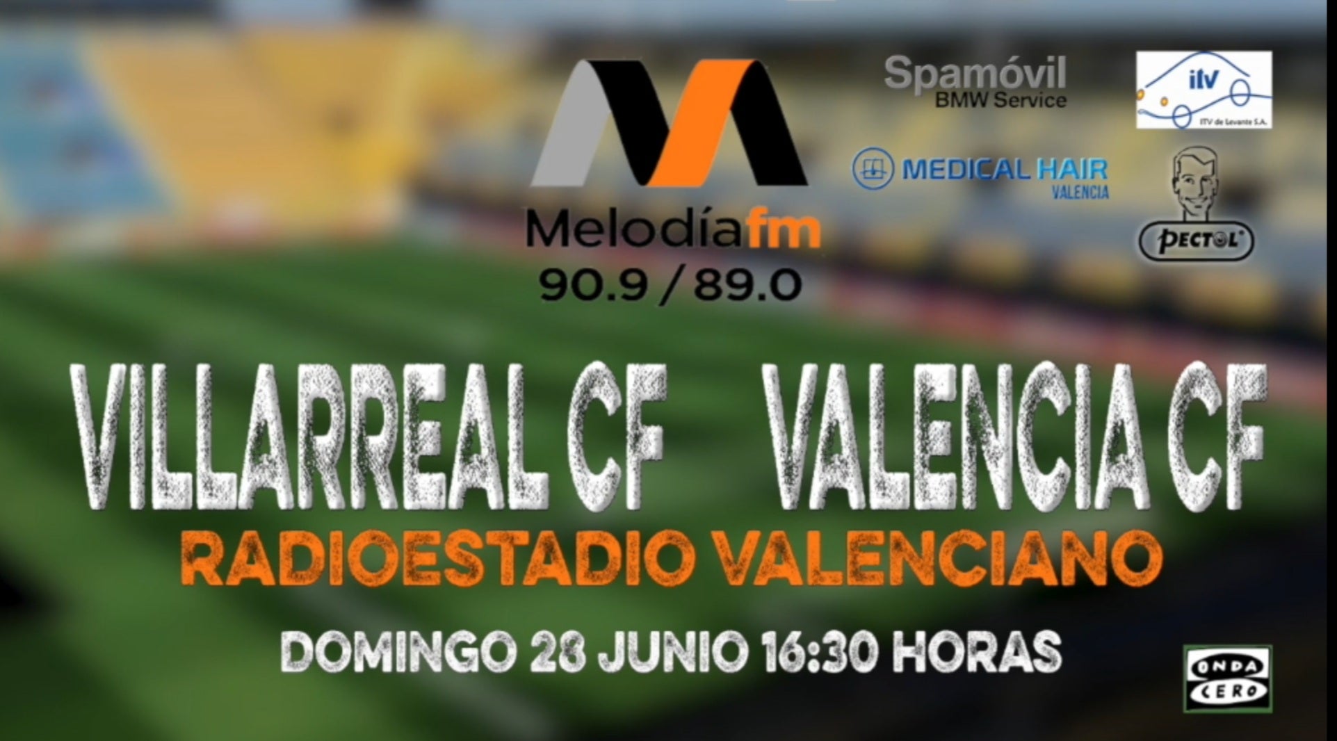 Villarreal CF vs Valencia CF en Radioestadio Valenciano Villarreal CF vs Valencia CF en Radioestadio Valenciano
