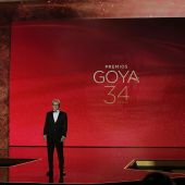 Mariano Barroso, presidente de la Academia de Cine, en la gala de los Goya 2020
