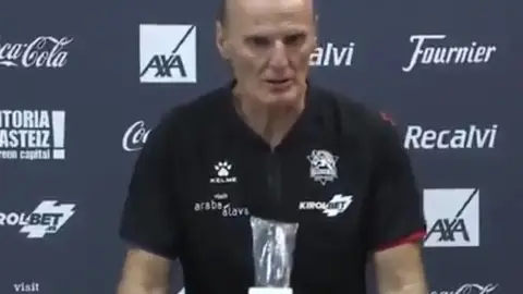 Dusko Ivanovic, tras la victoria de Baskonia que da paso a la final de la ACB Baskonia está en la final de la ACB