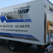 Camión del Grupo Logístico Torralva