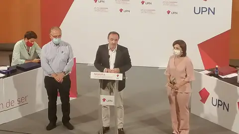 Javier Esparza XII Congreso de UPN