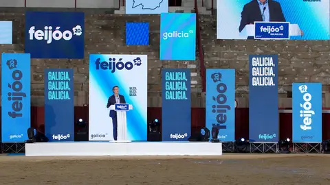 El candidato a la Xunta de Galicia, Alberto Núñez Feijóo El candidato a la Xunta de Galicia, Alberto Núñez Feijóo