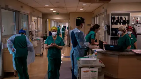 Hospital coronavirus. Hospital coronavirus.