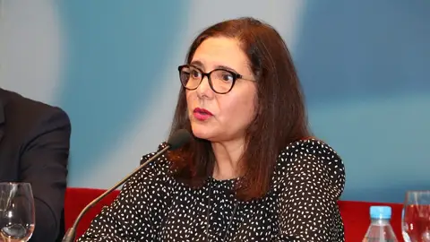 Manuela García, Presidenta del Colegio de Médicos de Baleares. Manuela García, Presidenta del Colegio de Médicos de Baleares.