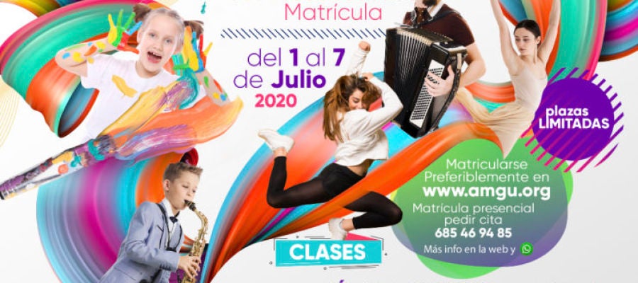 AMGu abre el plazo de matrícula para el próximo curso académico AMGu abre el plazo de matrícula para el próximo curso académico