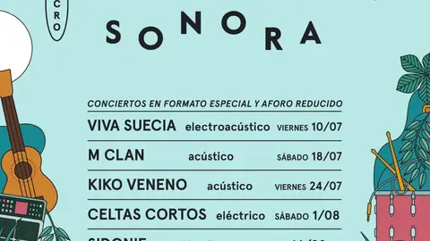 Micro Palencia Sonora contará con Sidonie, Viva Suecia, Coque Malla, Celtas Cortos, El Kanka, Miss Cafeina, Kiko Veneno y M-Clan Cultura y Ocio