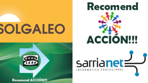 Recomend ACCION con Sarrianet