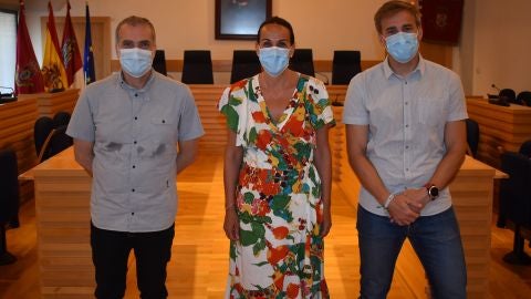 Nacho Sánchez, Eva Mª. Masías y Antonio Gallego Nacho Sánchez, Eva Mª. Masías y Antonio Gallego