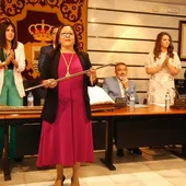 Aurora Águedo - bastón de mando Aurora Águedo - bastón de mando