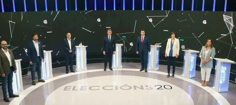 Debate de los principales partidos gallegos a las elecciones gallegas del 12J Debate de los principales partidos gallegos a las elecciones gallegas del 12J