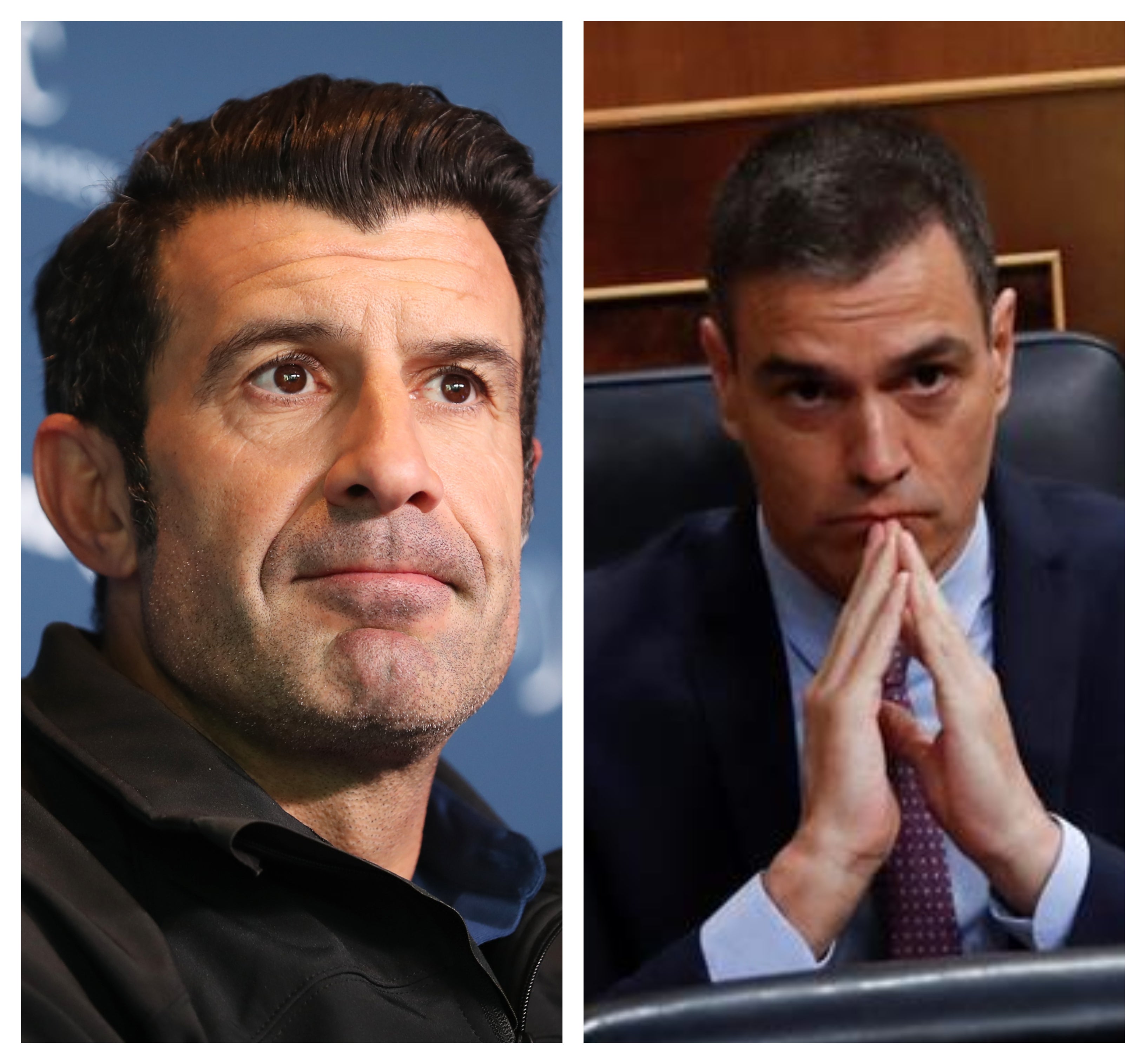 Luis Figo carga contra Sánchez por querer subir impuestos: "¡Empieza la desescalada!" Luis Figo carga contra Sánchez por querer subir impuestos: "¡Empieza la desescalada!"