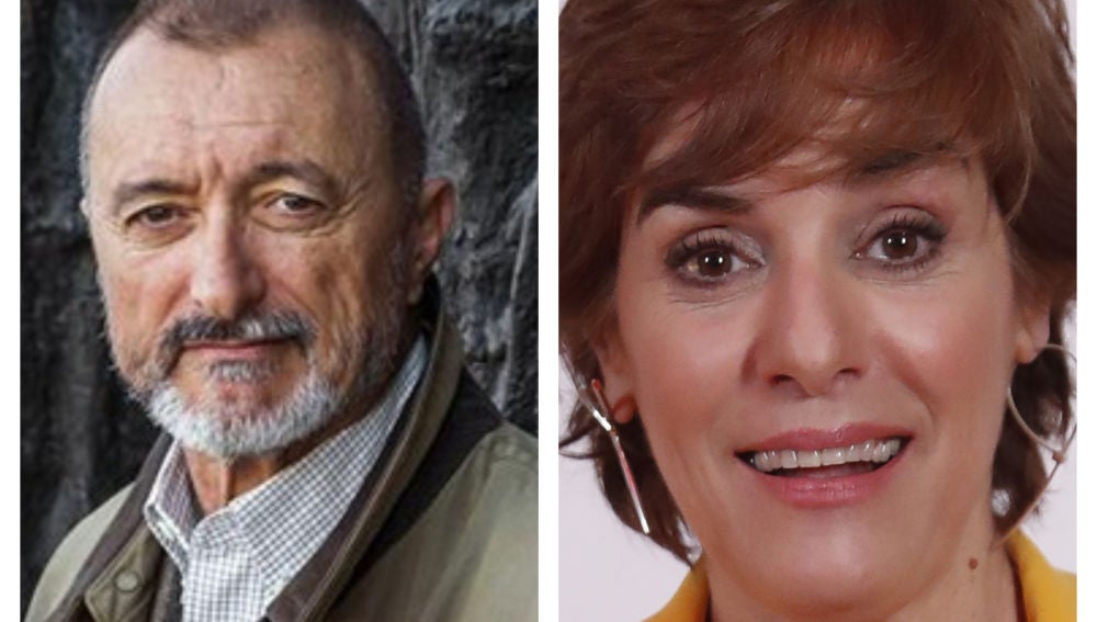 Arturo Pérez-Reverte y Anabel Alonso
