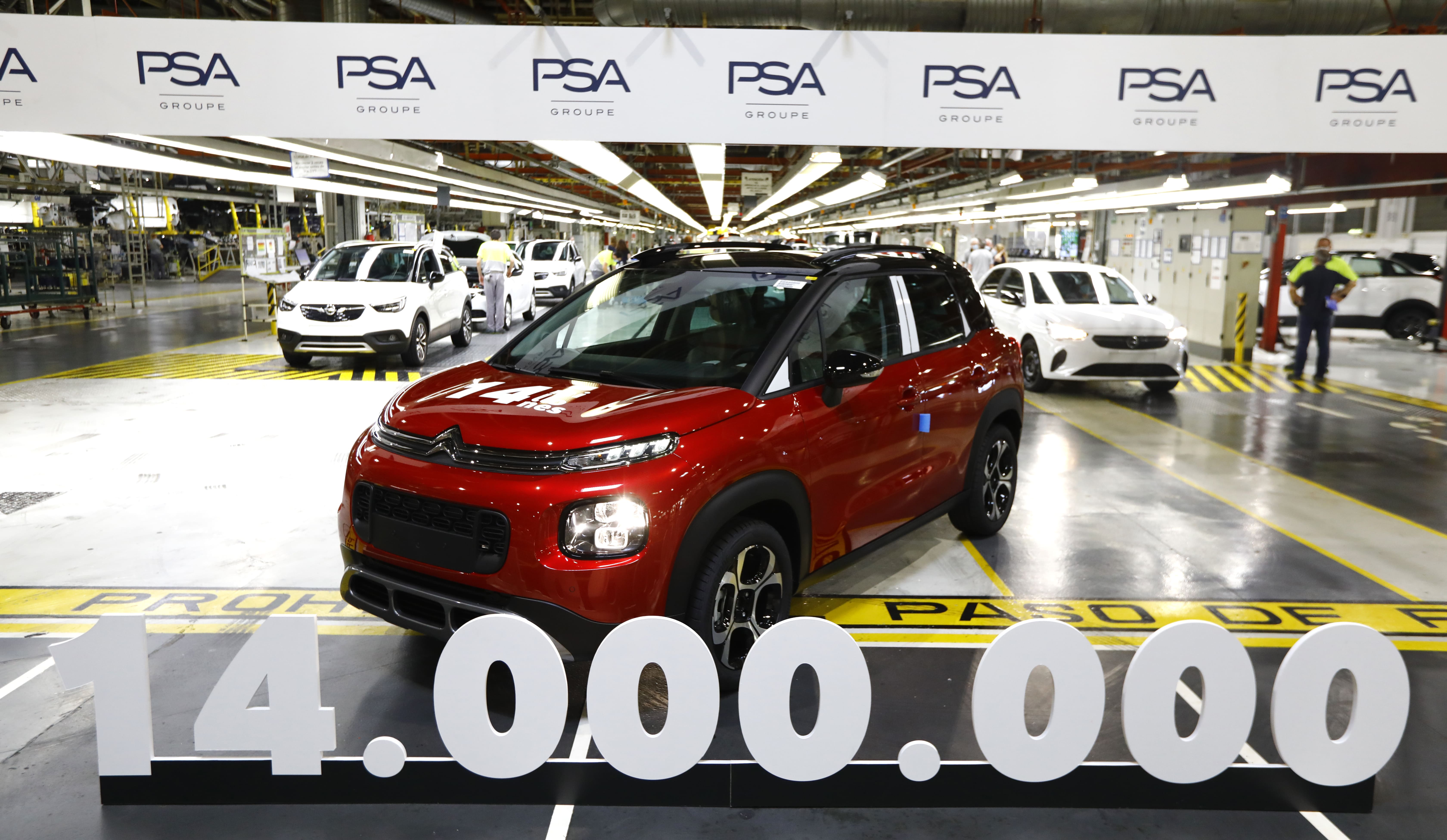 La planta de PSA alcanza 14 millones de unidades producidas La planta de PSA alcanza 14 millones de unidades producidas