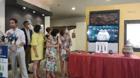 Un momento de la presentaci&oacute;n del proyecto de digitalizaci&oacute;n en 3D en el Museo de Ciudad Real