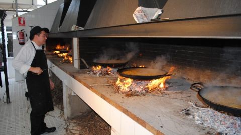 Arroces a la le&ntilde;a de sarmiento 