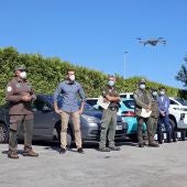 Entrega de drons por parte da Xunta
