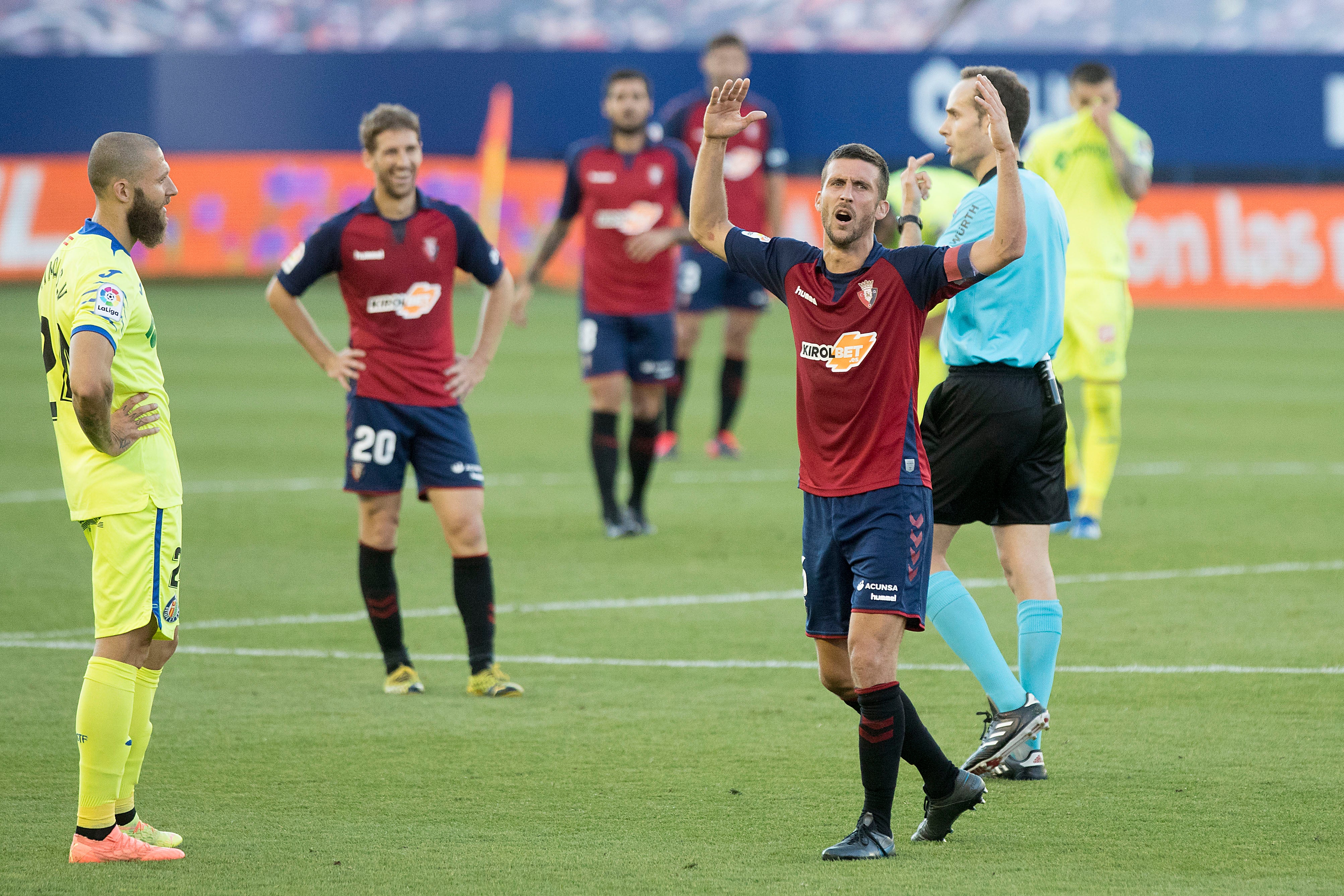 "¡Partido muy digno de Osasuna, que da la cara ante un Getafe europeo!" "¡Partido muy digno de Osasuna, que da la cara ante un Getafe europeo!"