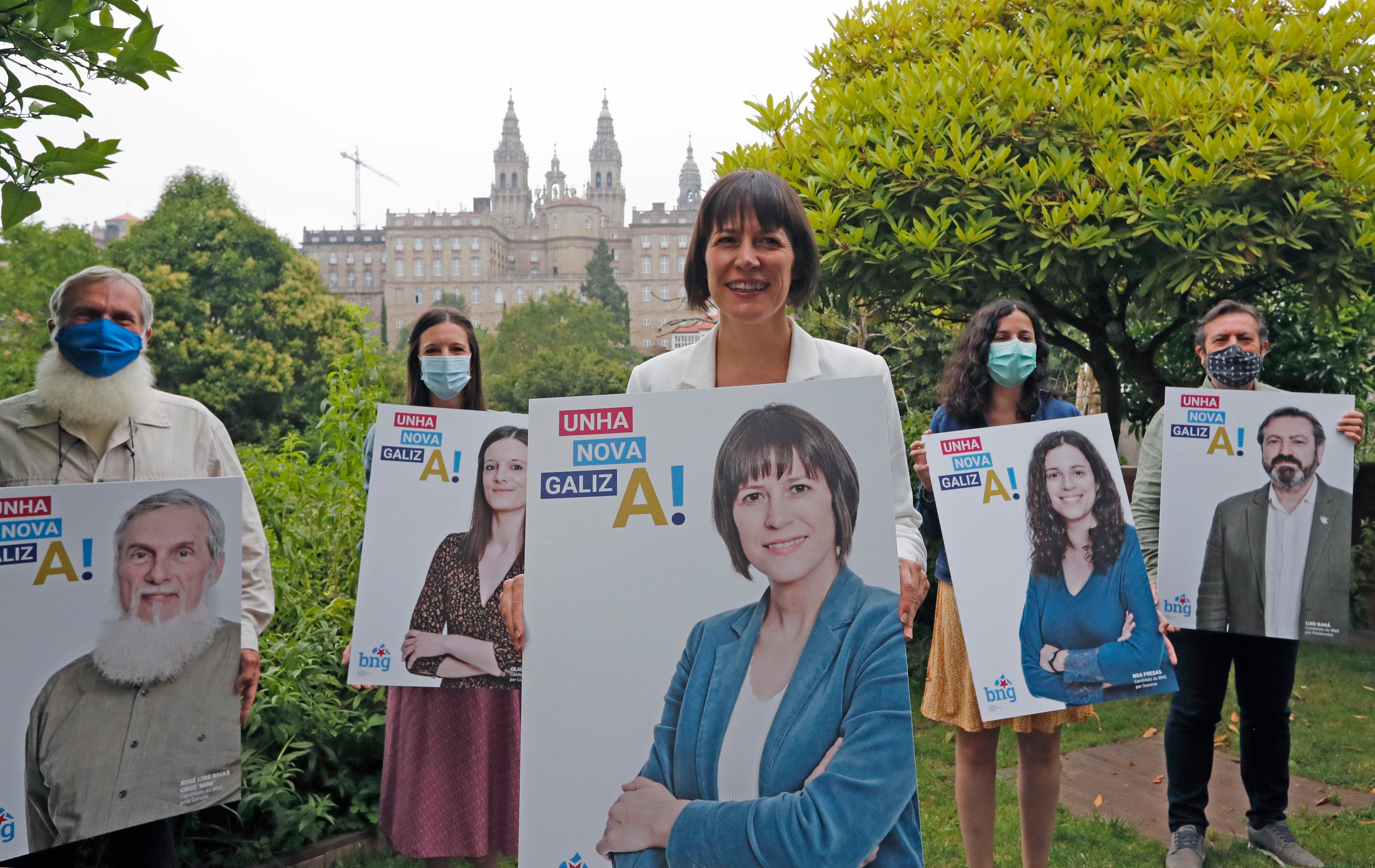 Ana Pontón: "Estoy convencida de que los sondeos fallarán y podemos hacer historia" Ana Pontón: "Estoy convencida de que los sondeos fallarán y podemos hacer historia"