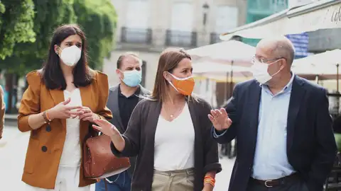 Visita de Beatriz Pino a Lugo Visita de Beatriz Pino a Lugo