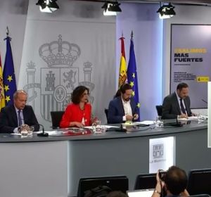 Rueda de prensa tras el Consejo de Ministros Rueda de prensa tras el Consejo de Ministros