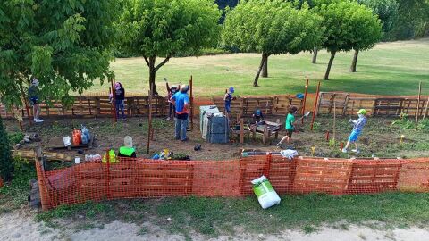 Campamento de Concilia ver&aacute;n, do concello de ourense