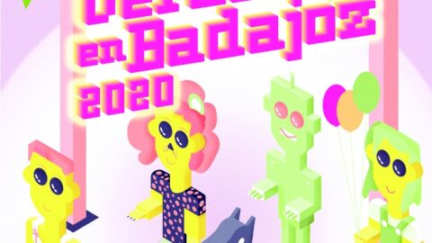 Cartel de 'Vive el verano en Badajoz'