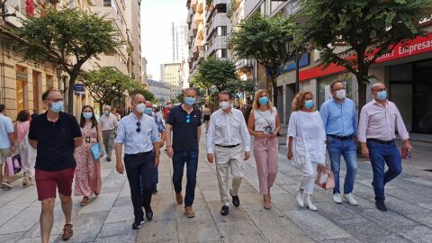 Visita de Abel Caballero a Ourense